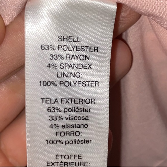 WHBM Light Pink Double Breasted Blazer - Picture 3 of 12